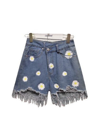 Wholesaler L'ESSENTIEL - Marguerite Jeans Shorts