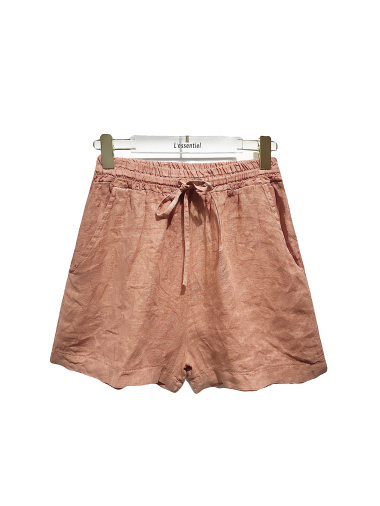 Wholesaler L'ESSENTIEL - Casual Style Linen Pants With Pocket