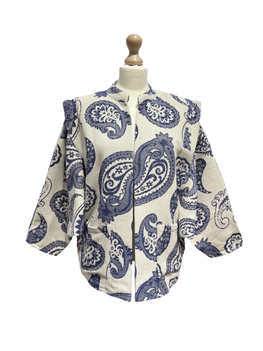 Wholesaler L'ESSENTIEL - CACHEPI cashmere printed jacket