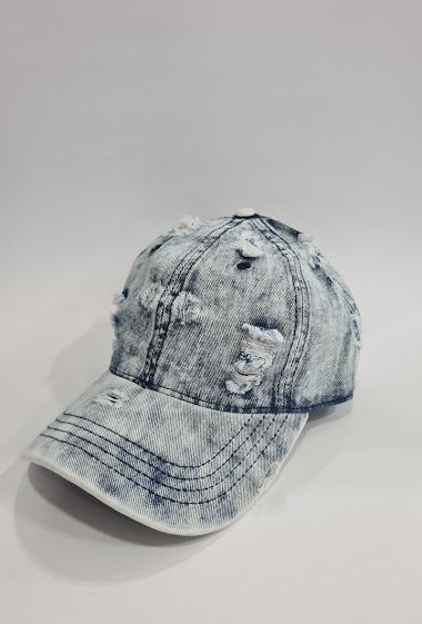 Wholesaler LEXA PLUS - Ripped jeans cap