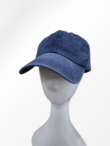 Wholesaler LEXA PLUS - Faded cotton denim cap