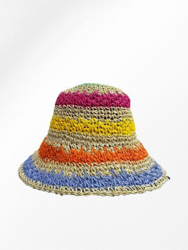 Grossiste LEXA PLUS - chapeau capeline en crochet large