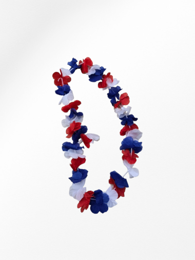 Mayorista LEXA PLUS - Collar de flores hawaianas - Francia