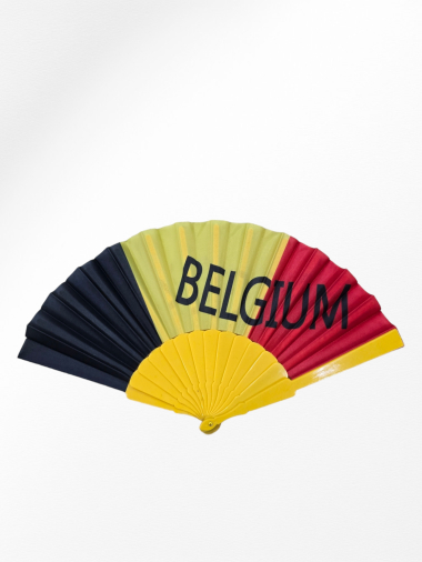 Grossiste LEXA PLUS - Éventail drapeau Belgique
