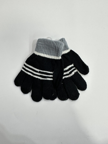 Wholesaler LEXA PLUS - Striped children's gloves