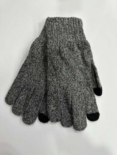 Wholesaler LEXA PLUS - Men's mottled tactile gloves