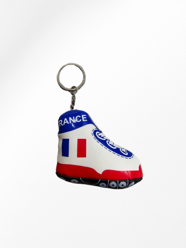 Großhändler LEXA PLUS - Frankreich-Schuh-Schlüsselanhänger aus Schaumstoff