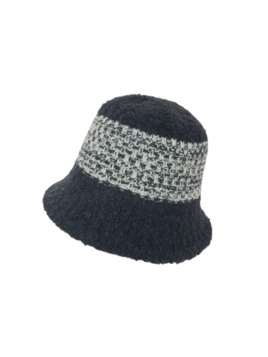 Wholesaler Lidy's - Faux fur bucket hat with bands