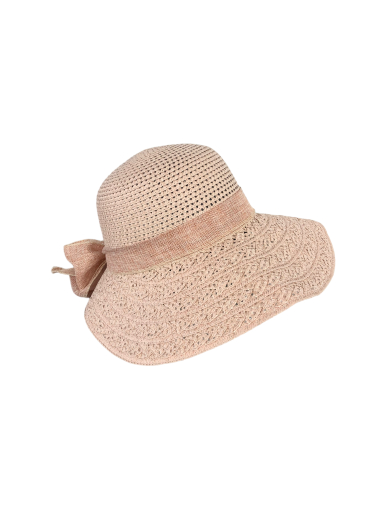 Wholesaler Lidy's - Hat with ribbon