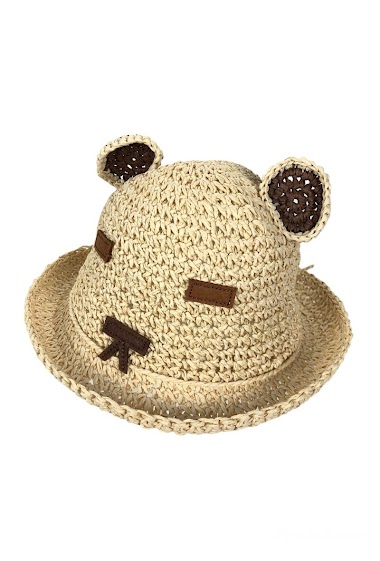 Wholesaler Lidy's - Kid's Hat Teddy Bear
