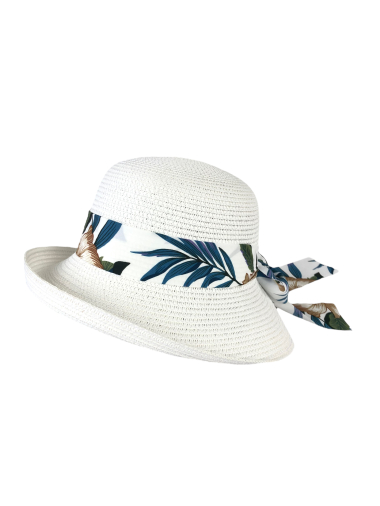 Wholesaler Lidy's - Floral ribbon hat