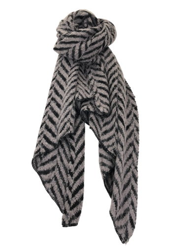 Wholesaler Lidy's - Shiny striped scarf
