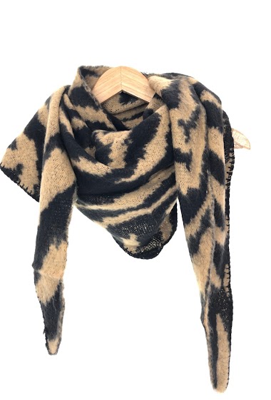 Wholesaler Lidy's - Printed Triangle Scarf