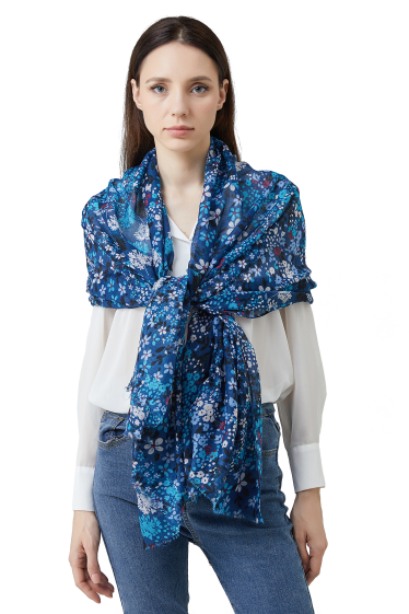 Wholesaler Lidy's - Floral print scarf