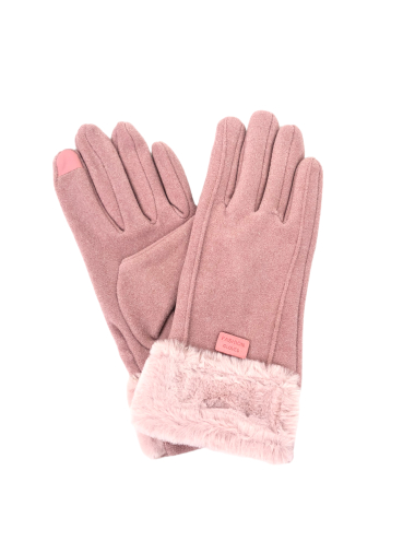 Wholesaler Lidy's - Touchscreen Fur Gloves
