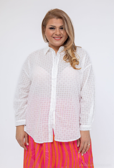 Wholesaler Lilie Plus - plus size bohemian shirt