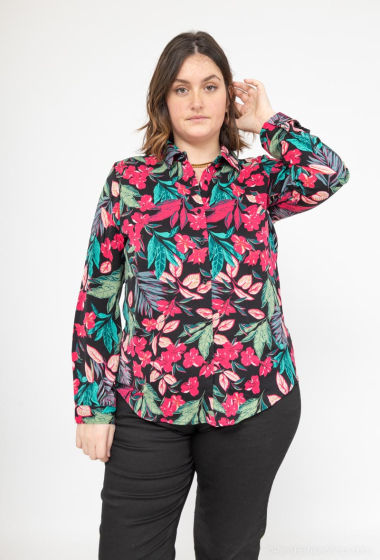 Wholesaler Lilie Plus - Plus size printed shirts