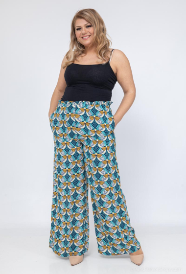 Wholesaler Lilie Plus - plus size printed pants