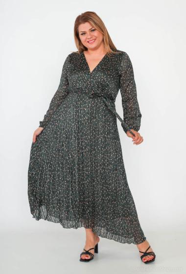 Wholesaler Lilie Plus - Plus Size Print Maxi Dress