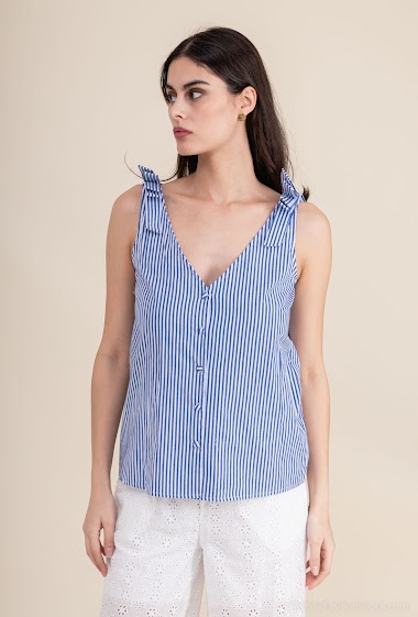 Wholesaler Lilie Rose - Striped blouse