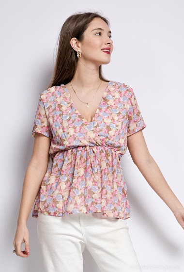 Wholesaler Lilie Rose - Wrap blouse