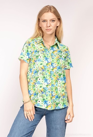 Wholesaler Lilie Rose - Flower printed blouse
