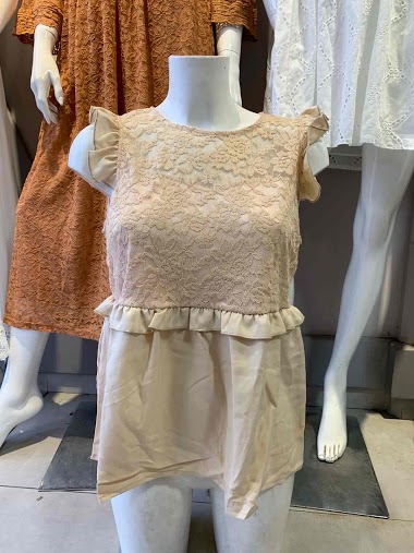 Wholesaler Lilie Rose - Bohemian sleeveless top