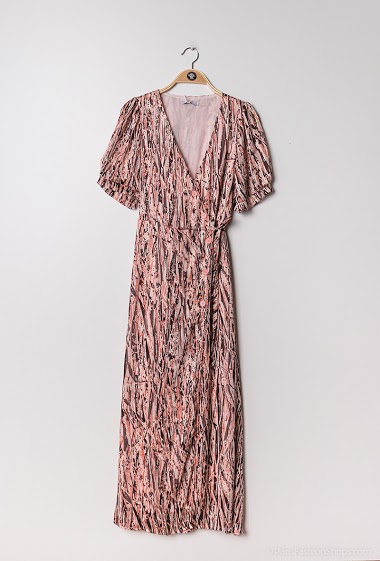 Wholesaler Lilie Rose - Maxi print dress