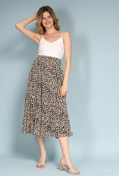Wholesaler Lilie Rose - Leopard printed skirt