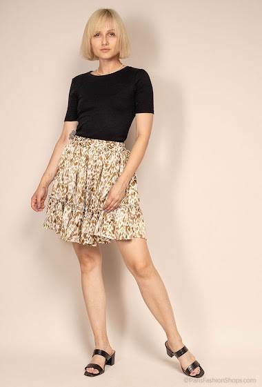 Großhändler Lilie Rose - Leopard printed skirt