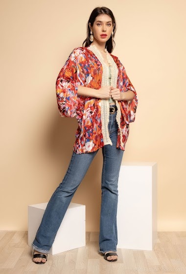 Grossiste Lilie Rose - Kimono imprimé