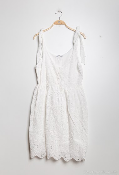 Großhändler Lilie Rose - Embroidered and perforated dress