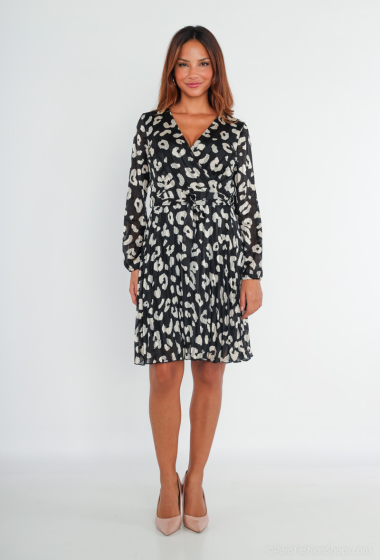 Wholesaler Lilie Rose - Short dress with print