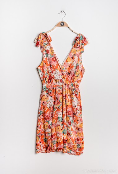 Wholesaler Lilie Rose - Floral wrap dress