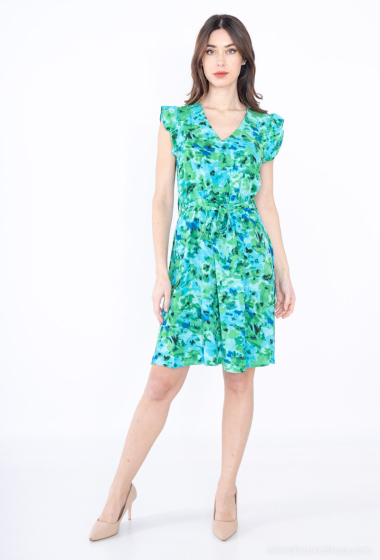 Wholesaler Lilie Rose - Short printed dress