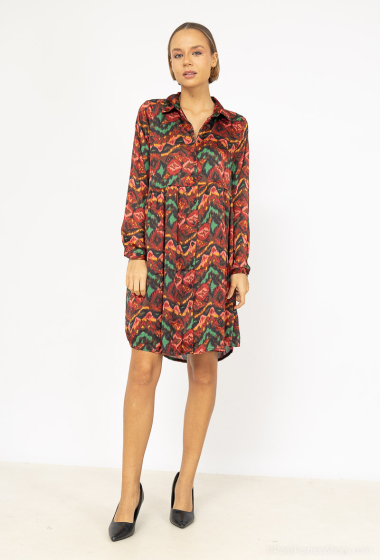 Wholesaler Lilie Rose - Short printed dress