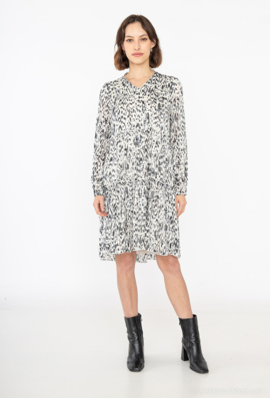 Wholesaler Lilie Rose - short printed dress