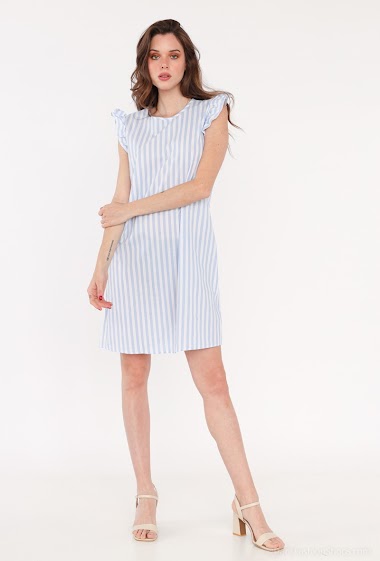 Wholesalers Lilie Rose - Striped dress