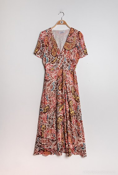 Wholesaler Lilie Rose - Flower printed dress
