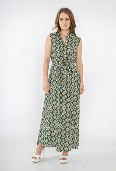 Wholesaler Lilie Rose - long printed dress