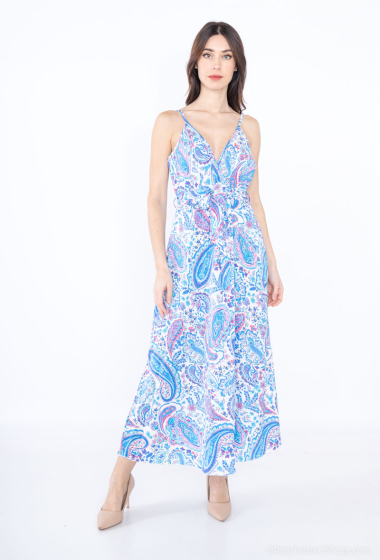 Wholesaler Lilie Rose - long paisley dress