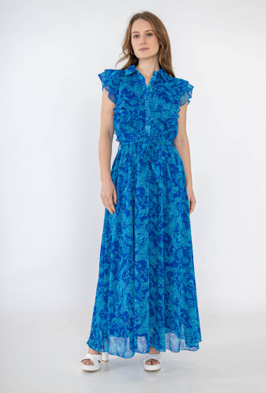 Grossiste Lilie Rose - robe longue avec un imprimé paisley
