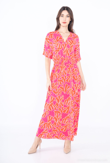 Wholesaler Lilie Rose - long printed dresses