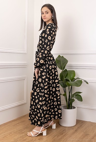 Wholesaler Lilie Rose - Leopard printed dress