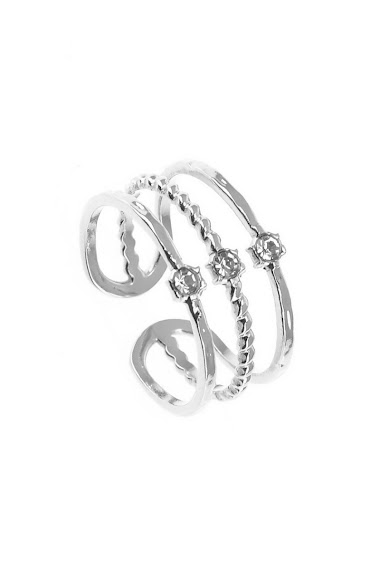 Wholesaler LILY CONTI - Ring-Adjustable-Stainless Steel