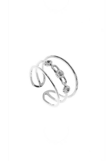 Großhändler LILY CONTI - Ring-Adjustable-Stainless Steel
