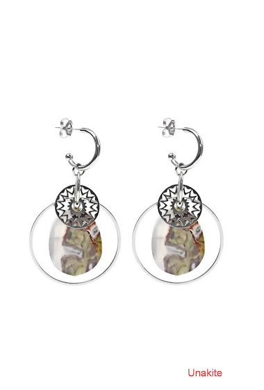 Mayorista LILY CONTI - Earrings -Stainless Steel-stone