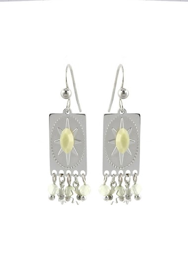 Großhändler LILY CONTI - Earrings -Stainless Steel-stones
