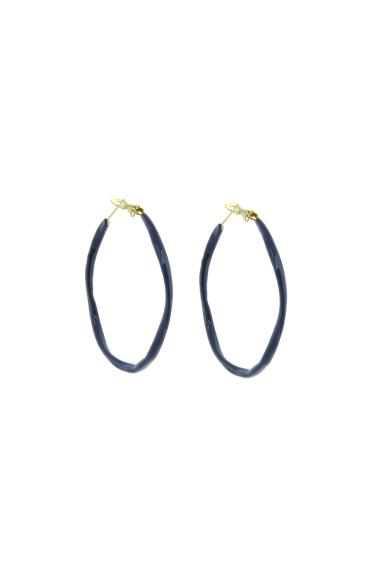 Wholesaler LILY CONTI - Hoop Earrings-Stainless Steel