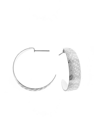 Großhändler LILY CONTI - Hoop Earrings Stainless Steel